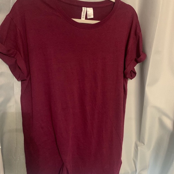 Maroon t-shirt dress - Picture 1 of 2